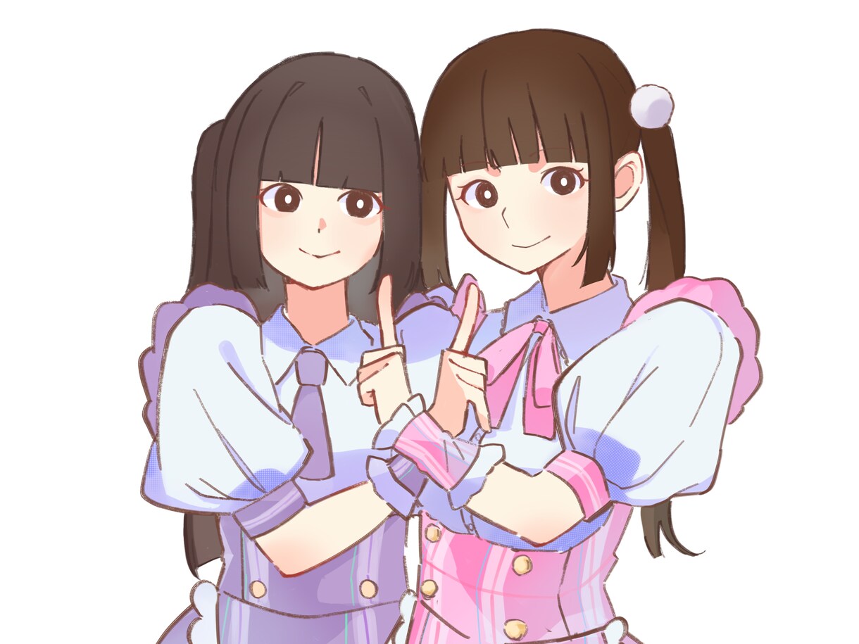 アニメ風の似顔絵を提供します お好きなアイドルや、ご家族、ご友人などをイラスト化します! イメージ1