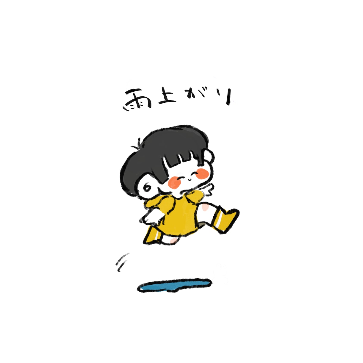ゆるい+シンプルでかわいい似顔絵風イラスト描きます インスタ、X、ライン、YoutubeのSNSアイコンに◎ イメージ7