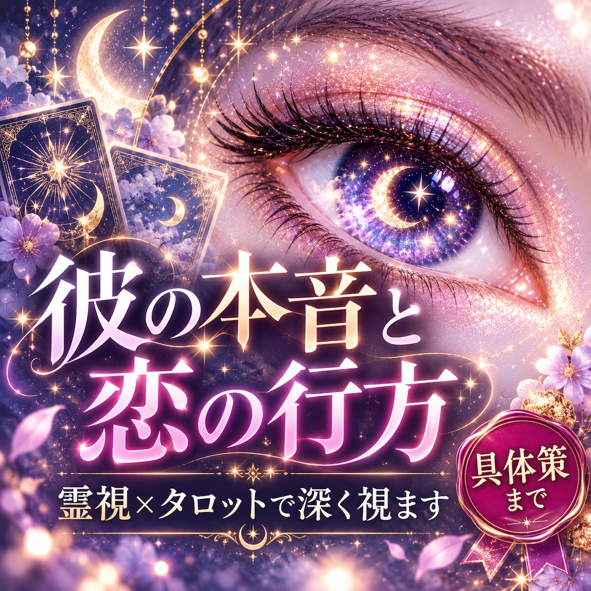 彼の本音とこの恋の行方、隠れた原因まで深く視ます 未来だけでなく、現実を動かす具体策までお伝えします イメージ1