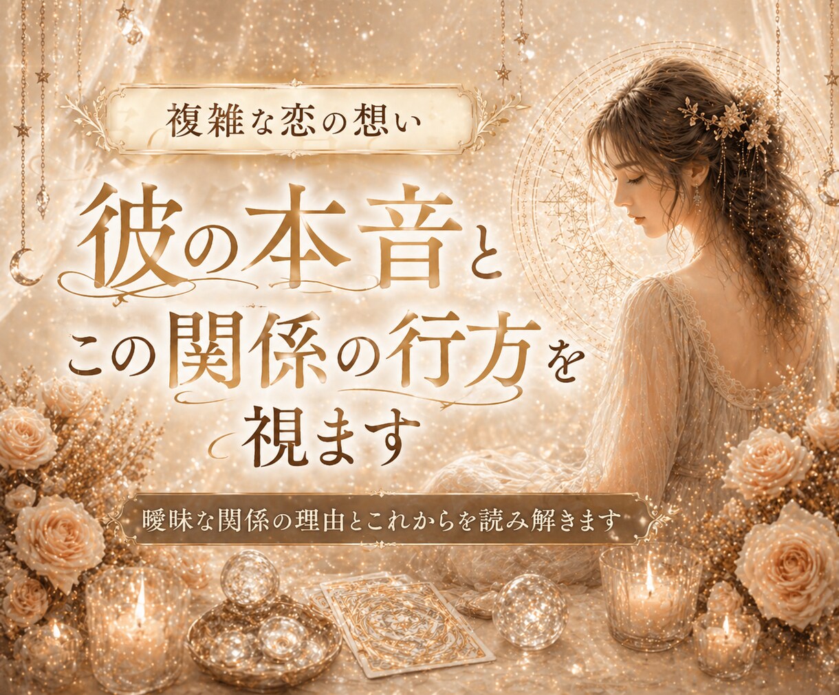 誰にも言えない複雑な恋…彼の本音と関係の行方視ます 曖昧な関係の理由とこれからどうなるのかを丁寧に読み解きます イメージ3