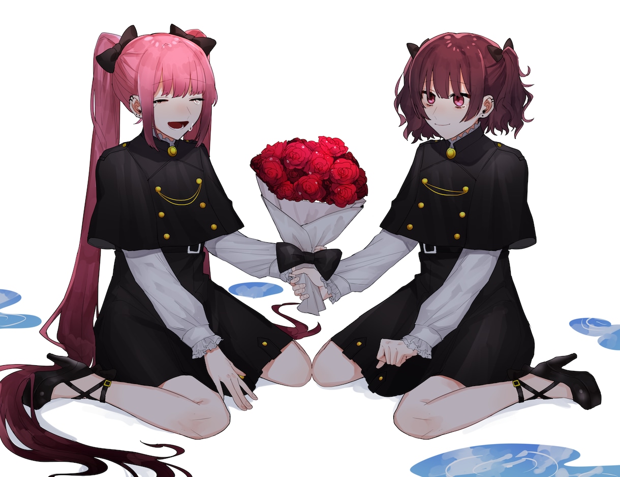 絵描きます ▽背景無しで1枚絵を描きます。 イメージ3
