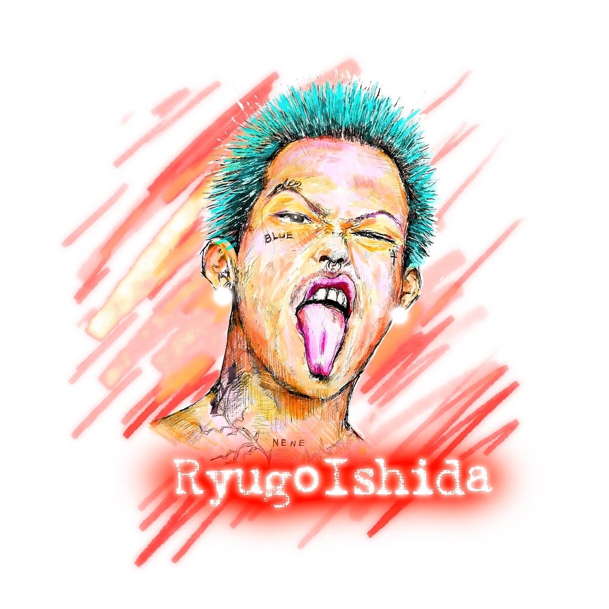 リアルでおしゃれな似顔絵描きます アイコンに！名刺に！　使える似顔絵 イメージ3
