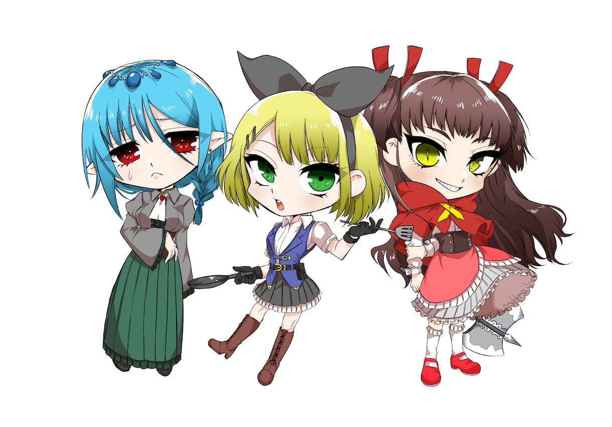 イラスト描きます TwitterのアイコンやYouTubeで使える漫画まで! イメージ1