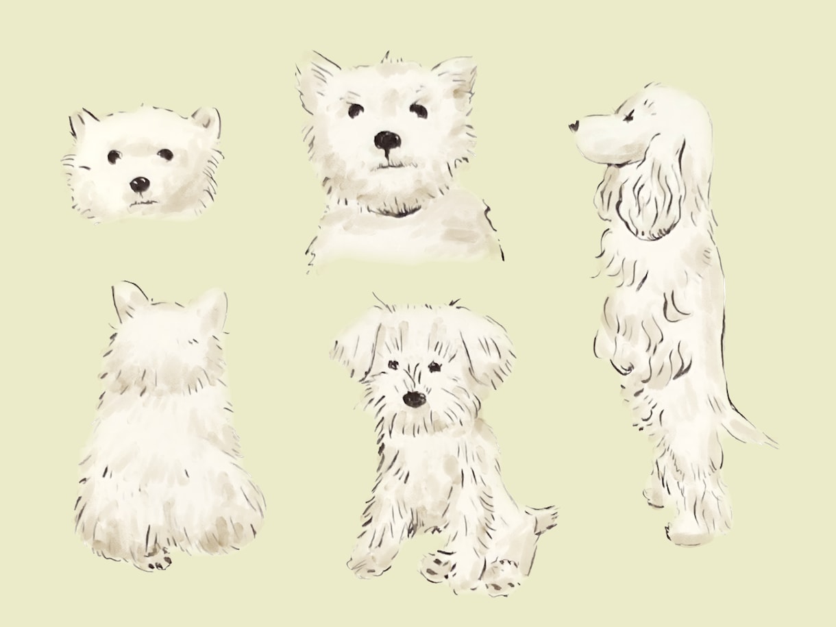 素朴な手書き風デジタル絵を描きます WEB記事やSNS用、書籍などの挿絵に使えます イメージ10