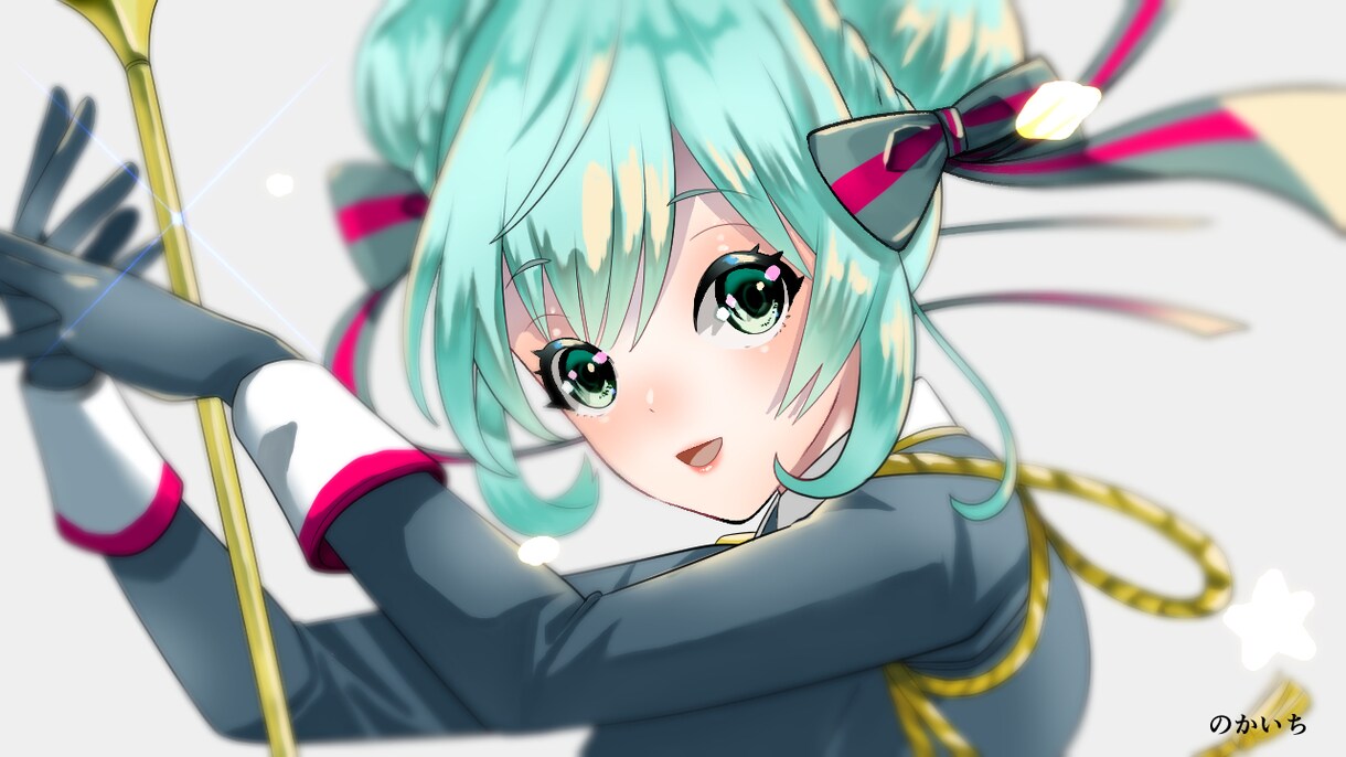 サムネイルイラスト描きます 透明感のあるキラキラした絵が好きな方へ！ イメージ1