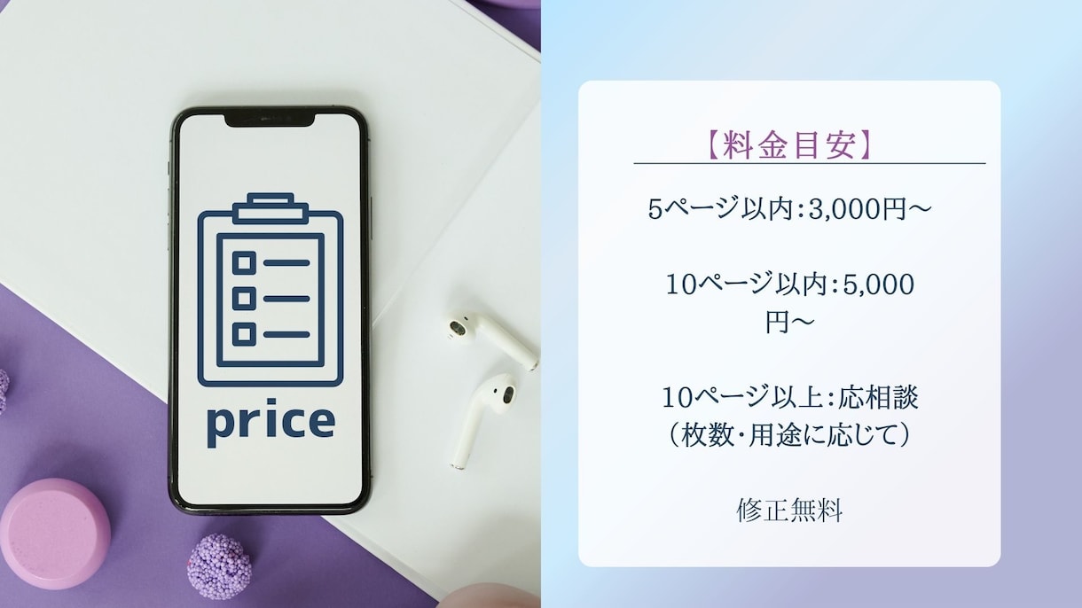 伝わるプレゼン・提案資料を作成します 構成からデザインまで、相手に届くわかりやすい資料に仕上げます イメージ5