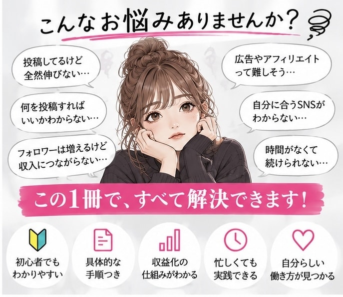 SNS収益化の始め方を30ページで徹底解説します 初心者向けSNS運用から収益化まで基礎から実践的に学べる教材 イメージ2