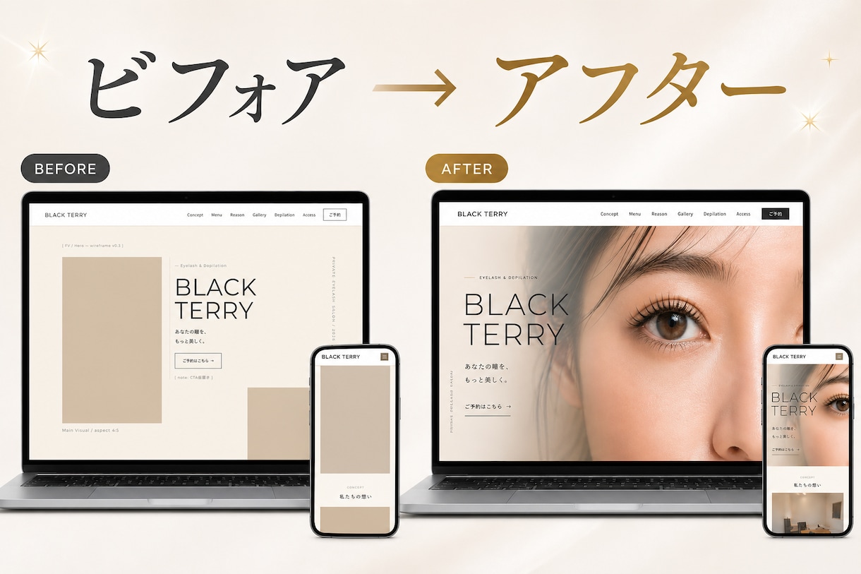 生成AIサイトからデザイン調整＆公開します WordPressも対応！AIサイトをプロが実用化 イメージ2