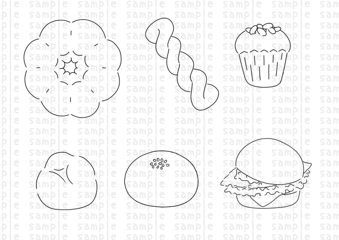シンプルな線画イラストを描きます シンプルアイコンやメニューの挿絵にどうぞ イメージ7