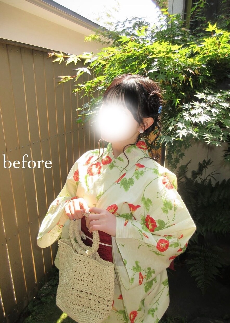 SNS映えする自然な写真加工をします 思い出の写真を、もっと綺麗に、もっと好きに。 イメージ4