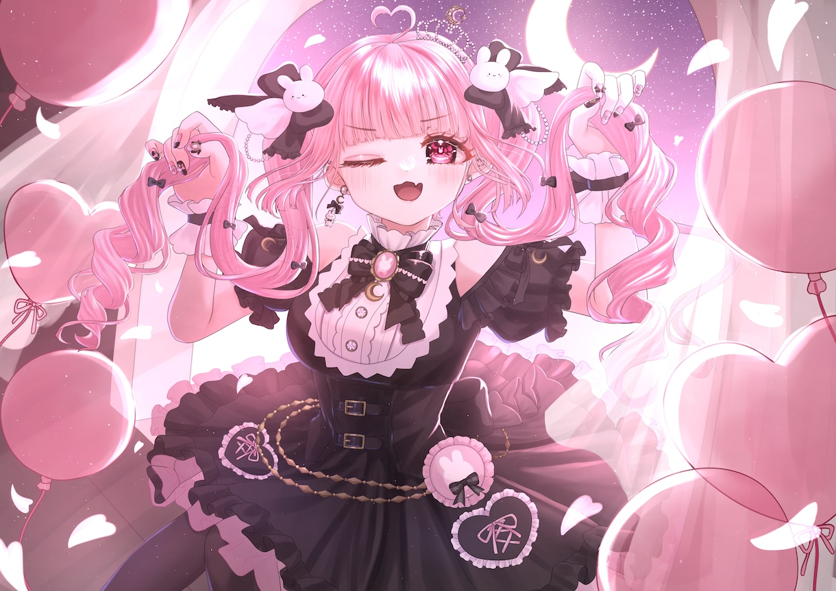 イラスト制作します パーツ分け対応｜グッズやサムネ、歌ってみたのMVなど イメージ6