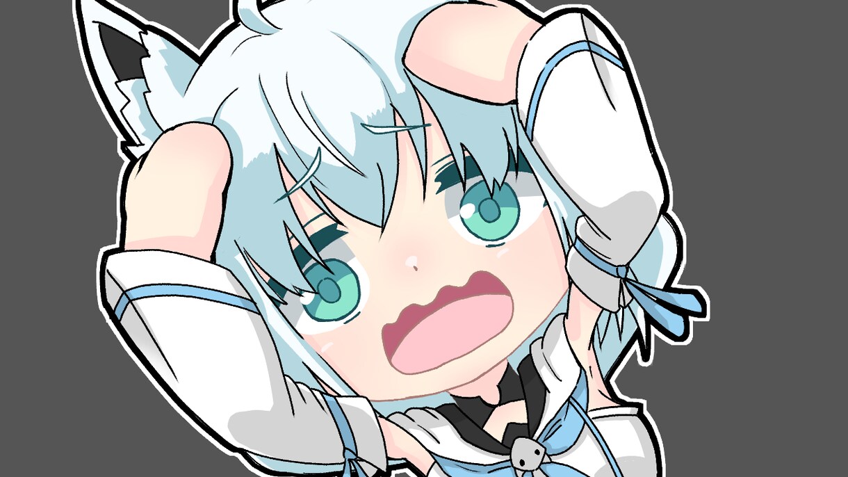 登録者1万5千人youtuberがアイコン描きます vtuber様の手描き絵師がミニキャラ作成します! イメージ1