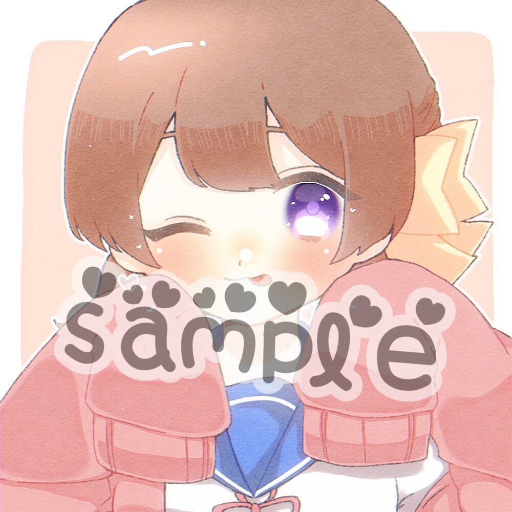 アイコン描きます SNSアイコンにお困りの方へ 可愛いイラスト描きます！ イメージ3