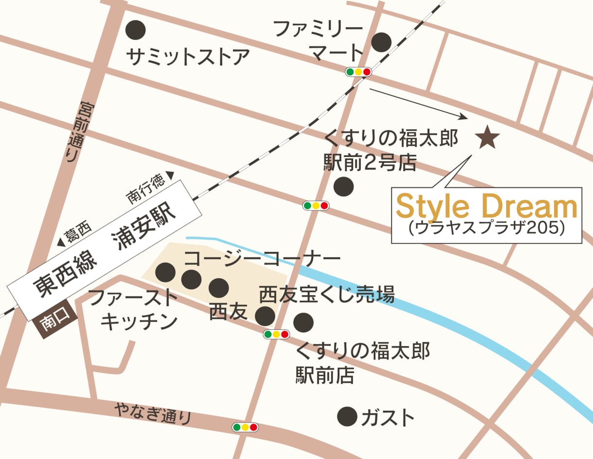 簡易的で分かりやすい地図を制作します シンプルでパッと分かりやすい地図が必要な方へ！ イメージ3