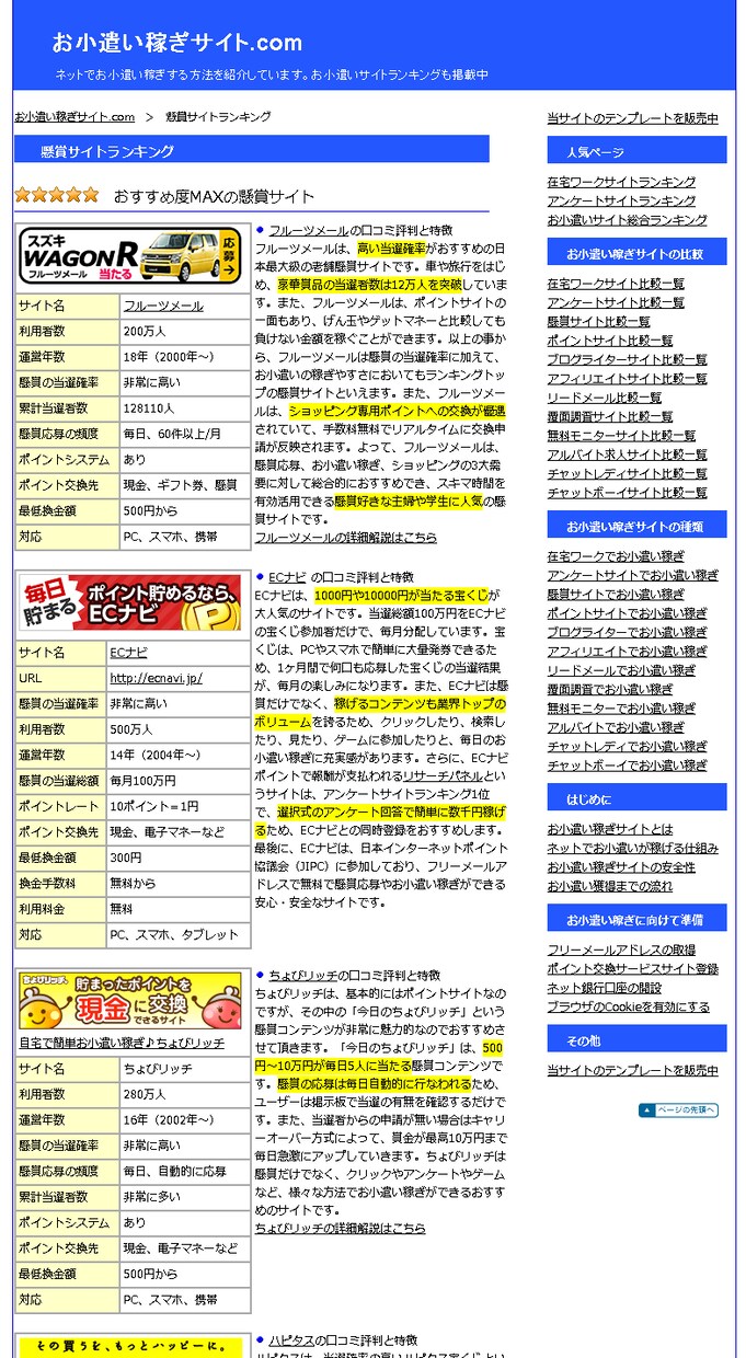 月間35万PVのサイトに広告を1年間掲載します 良質な被リンク獲得やSEO対策におすすめ！テキストリンク掲載 イメージ5