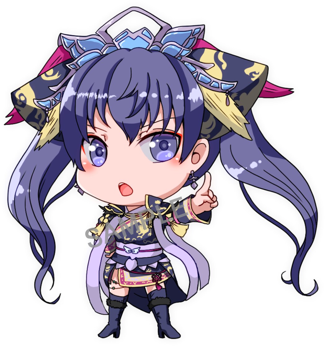 ミニキャライラストをお描きします 貴方の好きなキャラをぷにぷにした2等身キャラにしませんか？ イメージ4