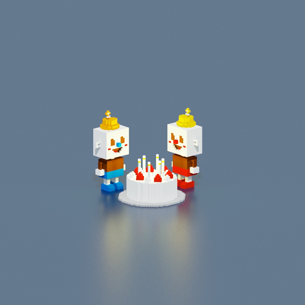 ボクセルで3Dアイコンを作成します ご自身のキャラクターを、3Dにしてみませんか？ イメージ5