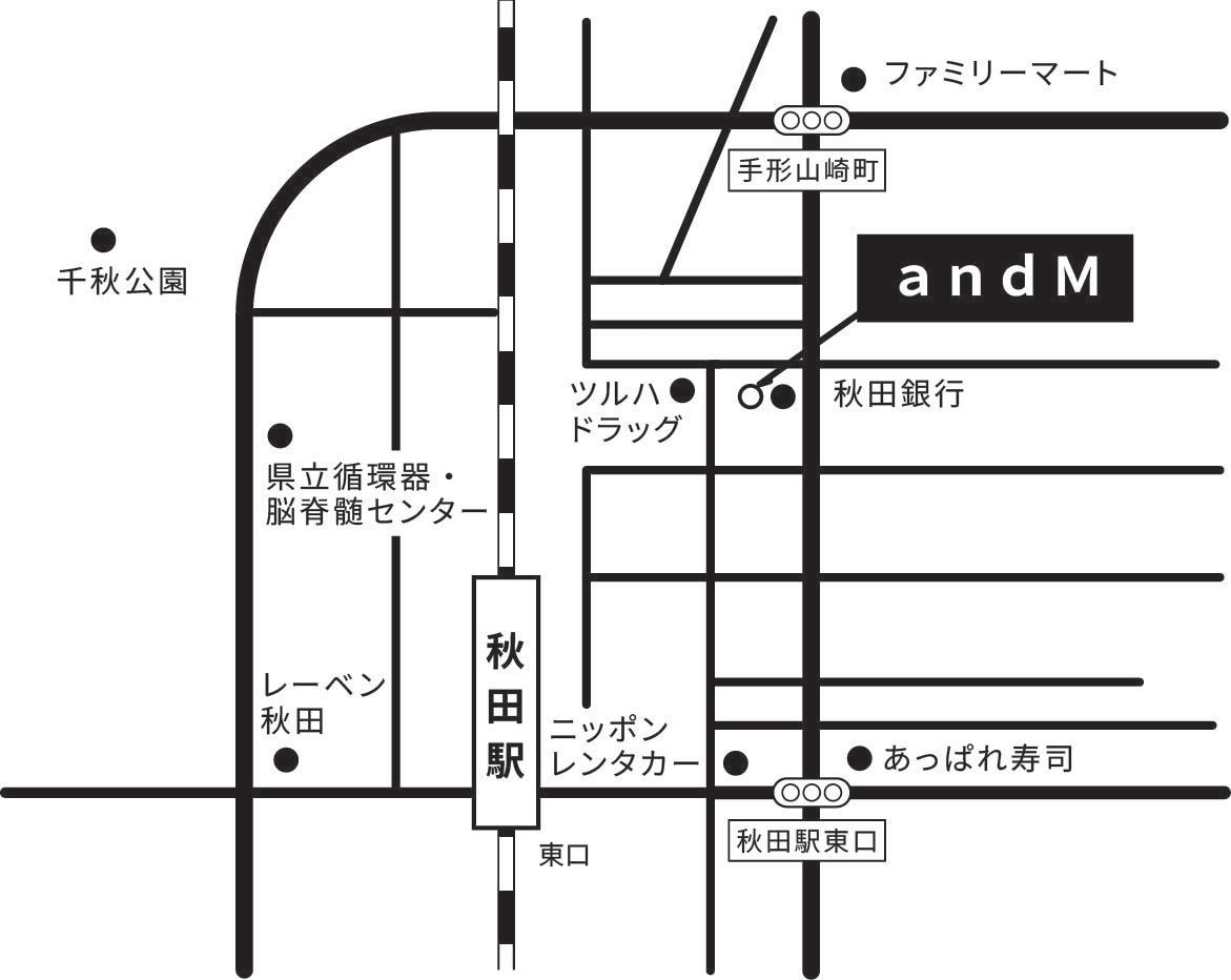 シンプルで読みやすい地図作成致します ショップカードやチラシに掲載できるおしゃれでシンプルな地図 イメージ1
