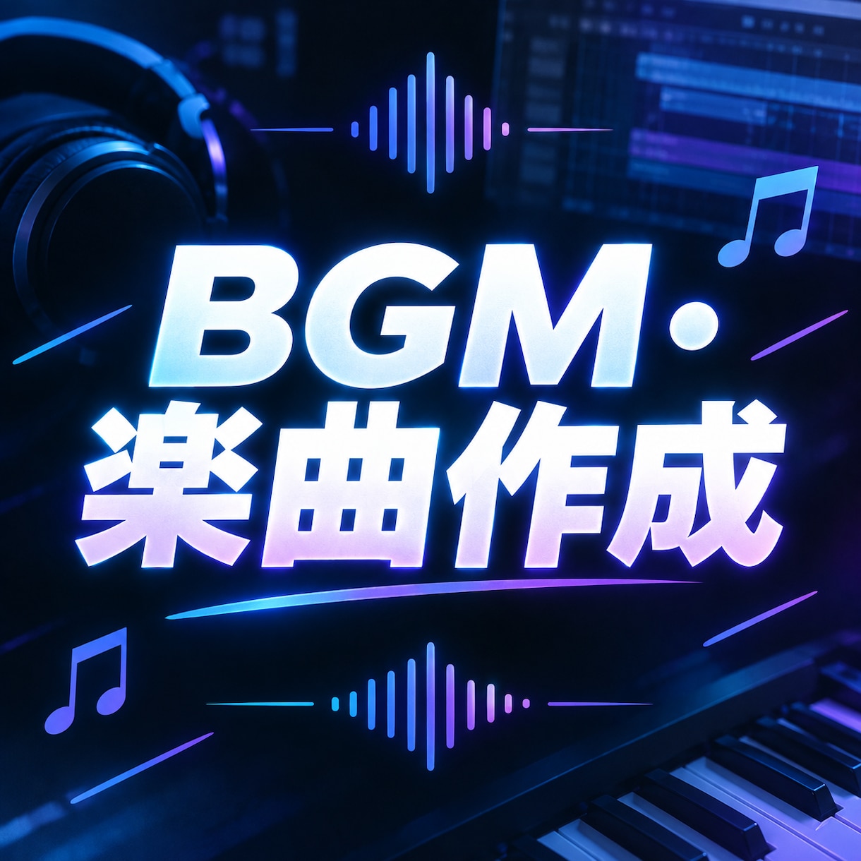お客様の理想に合わせた曲を作成致します あなたのイメージを想いのままに イメージ1