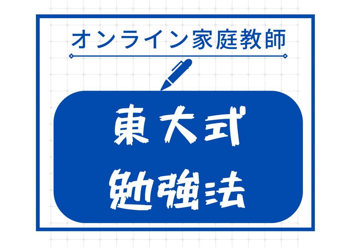 あなたをゼロからMARCH・早慶合格まで導きます 東大卒プロが合格に必要な能力やおすすめの参考書などを教えます イメージ1