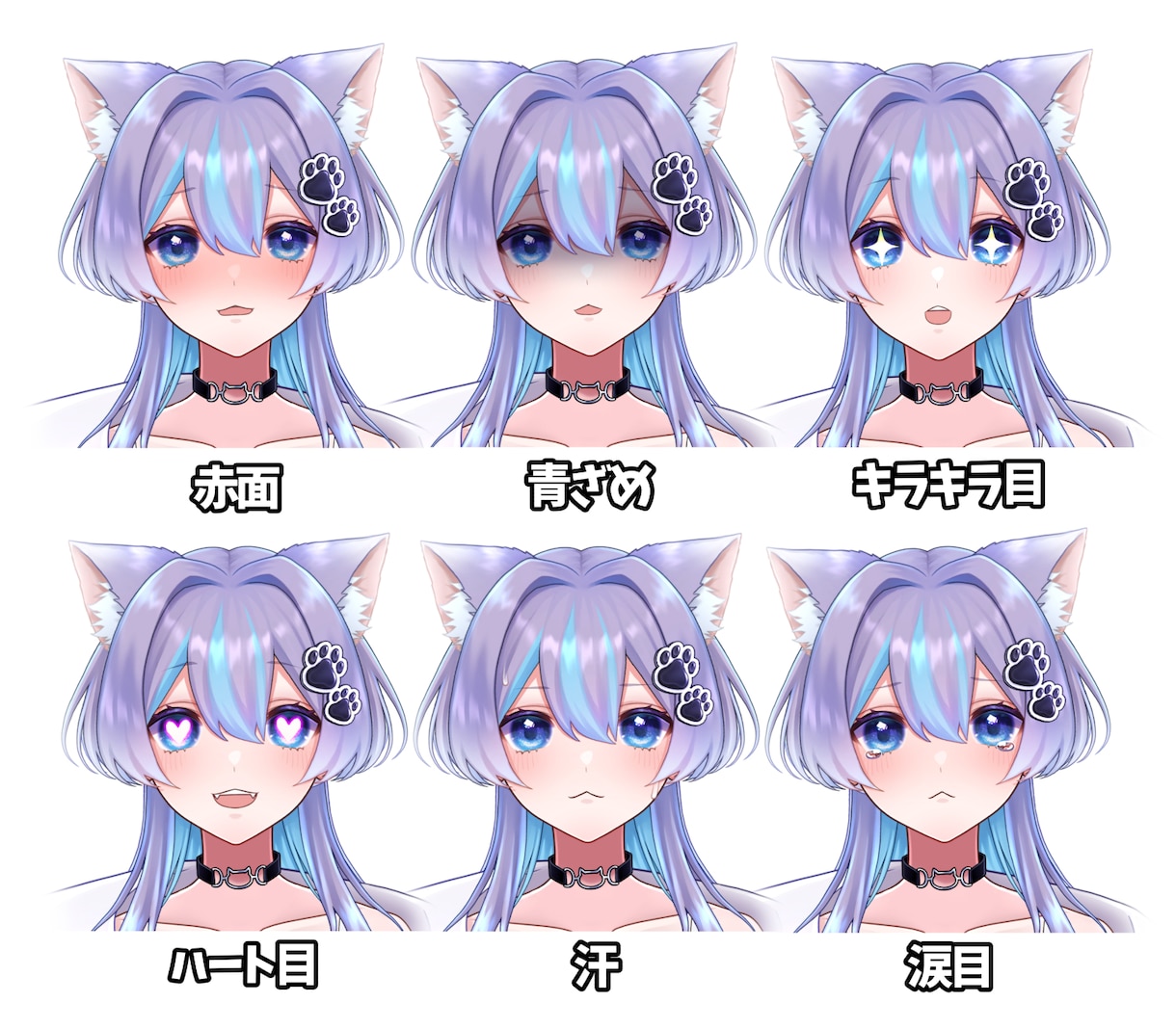 ハイクオリティなLive2dモデルを制作します キャラデザ～モデリングまで！！ イメージ4