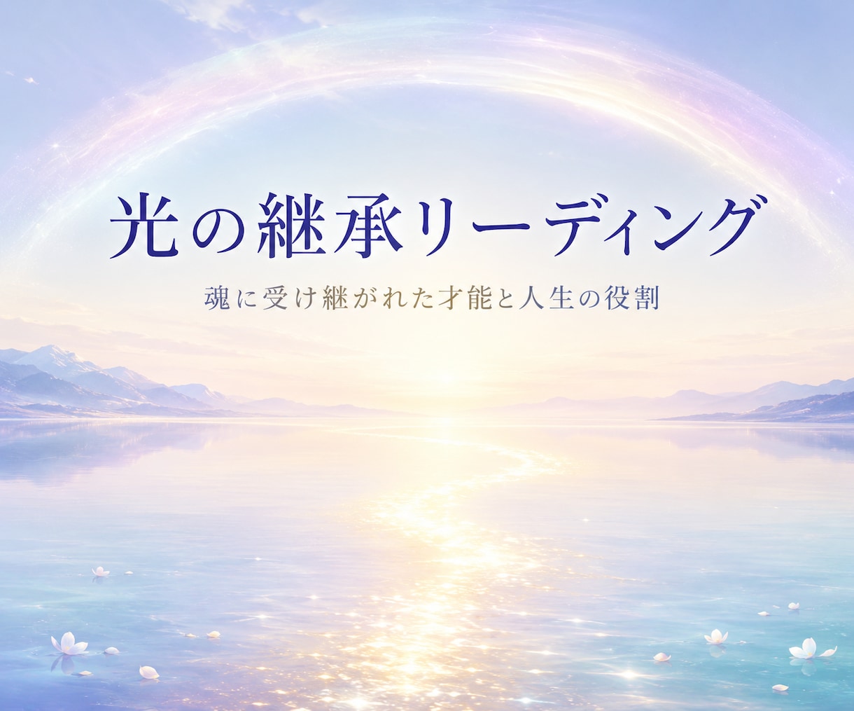 魂に受け継がれた才能と人生の役割を読み解きます 眠る資質を見つけ未来へつなぐ光の継承リーディング イメージ1