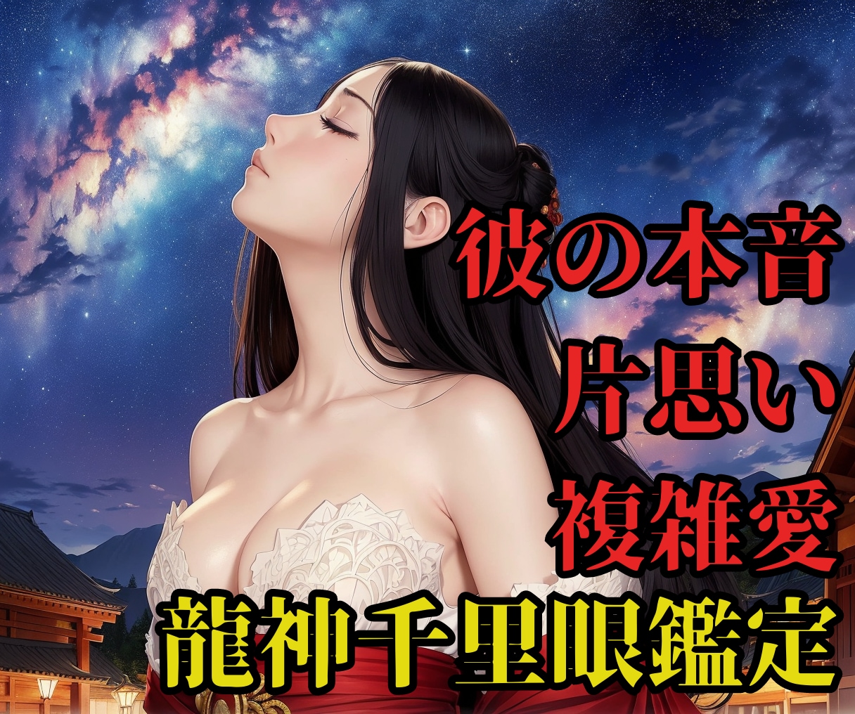貴女の恋愛と彼の心を龍神千里眼で深く視ます ご新規様限定1500円/不倫/浮気/片思い/複雑愛 イメージ1