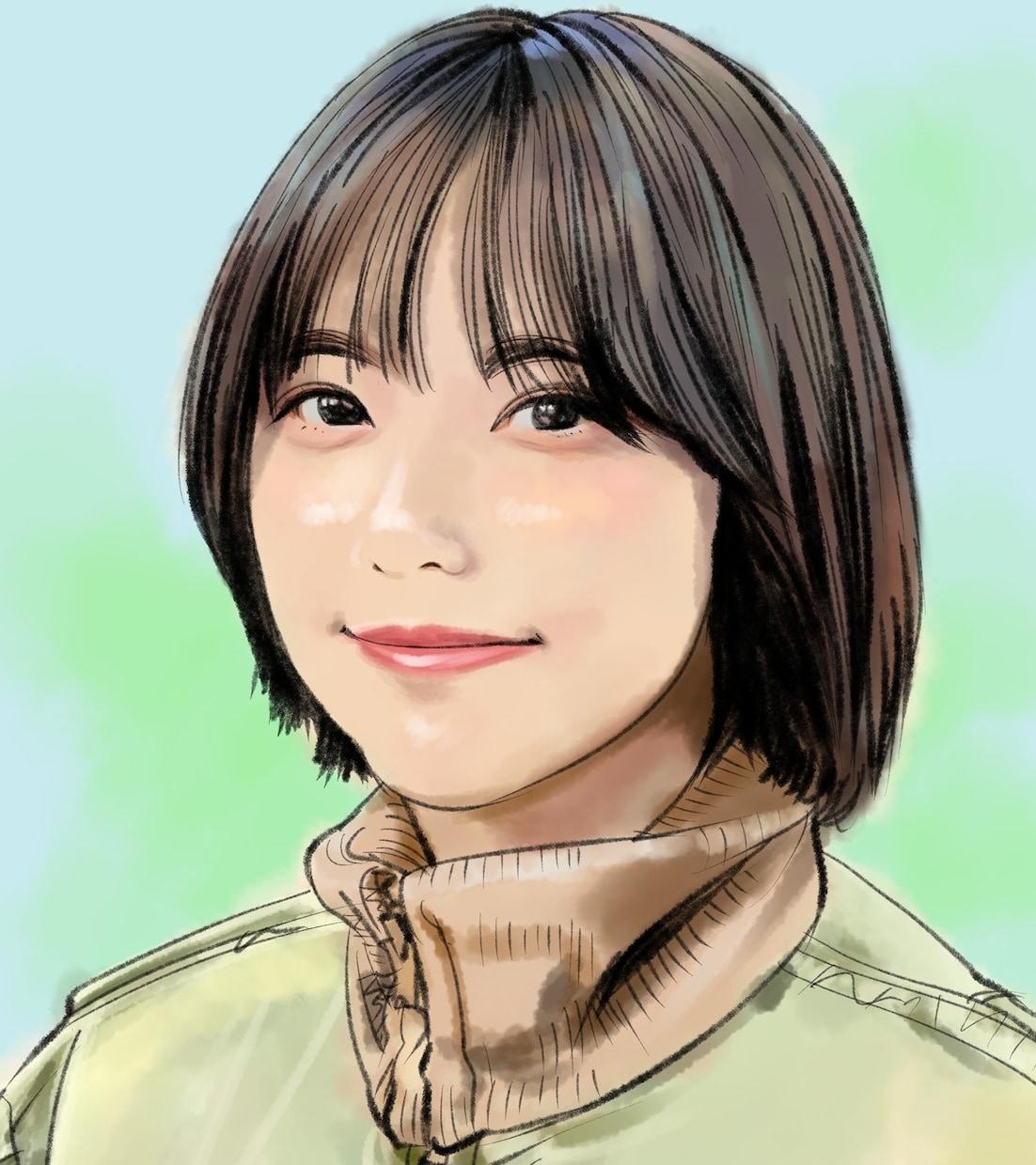 さまざまなタッチで綺麗な似顔絵を描きます ほどよくリアル・ほどよくデフォルメで色々な用途に使えます イメージ1