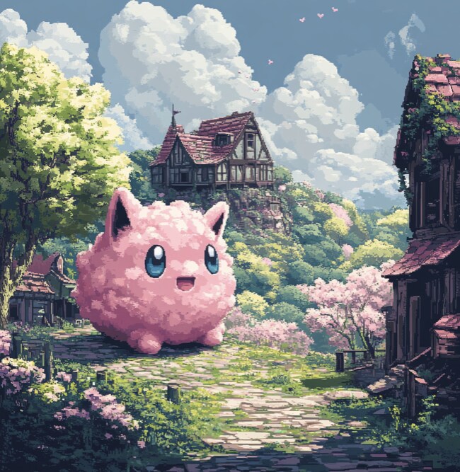 ジブリ風×キャラAI画像でSNSをバズらせます ジブリ風× ポケモン風AI画像でSNSをバズらせる方法！ イメージ2