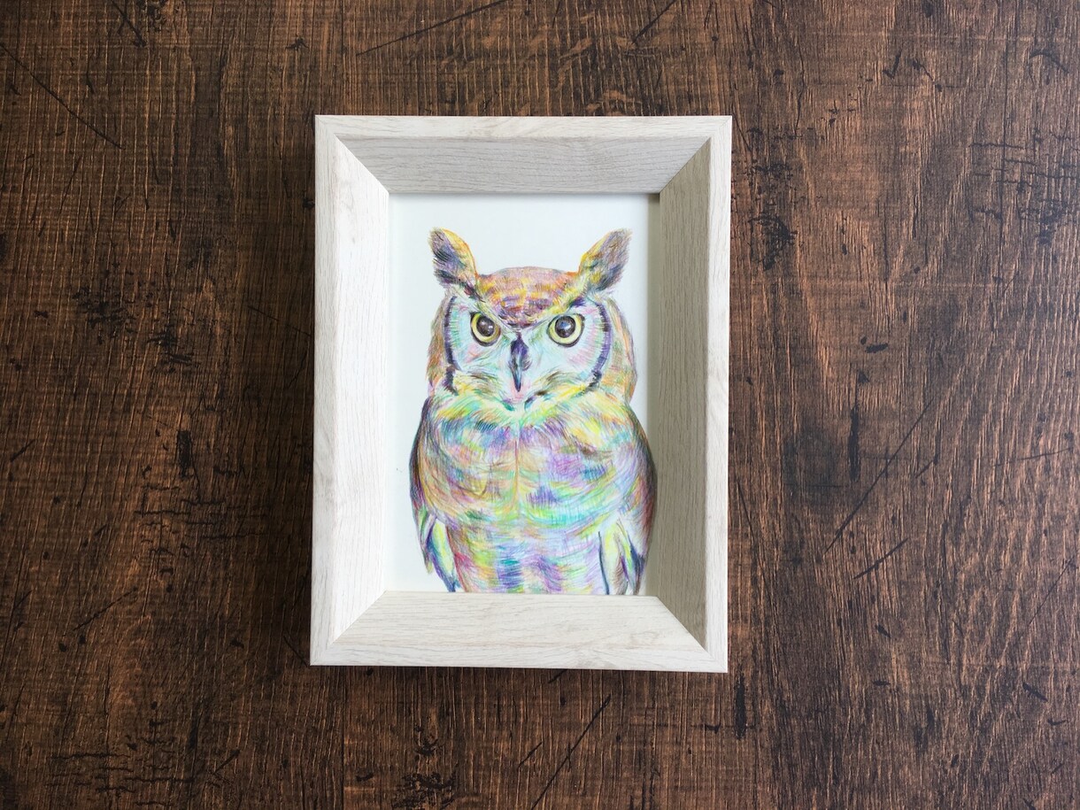 あなたの大切な人、ペットを絵画にします 色鉛筆画　ポストカードサイズです。心を込めて制作致します。 イメージ2