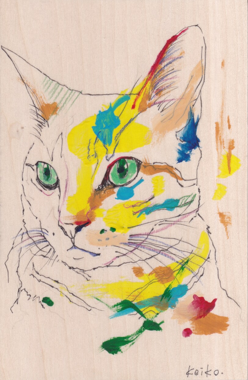 アーティスティックで彩り豊かな似顔絵を描きます プロフィールアイコン、名刺やプレゼント用似顔絵に。 イメージ5