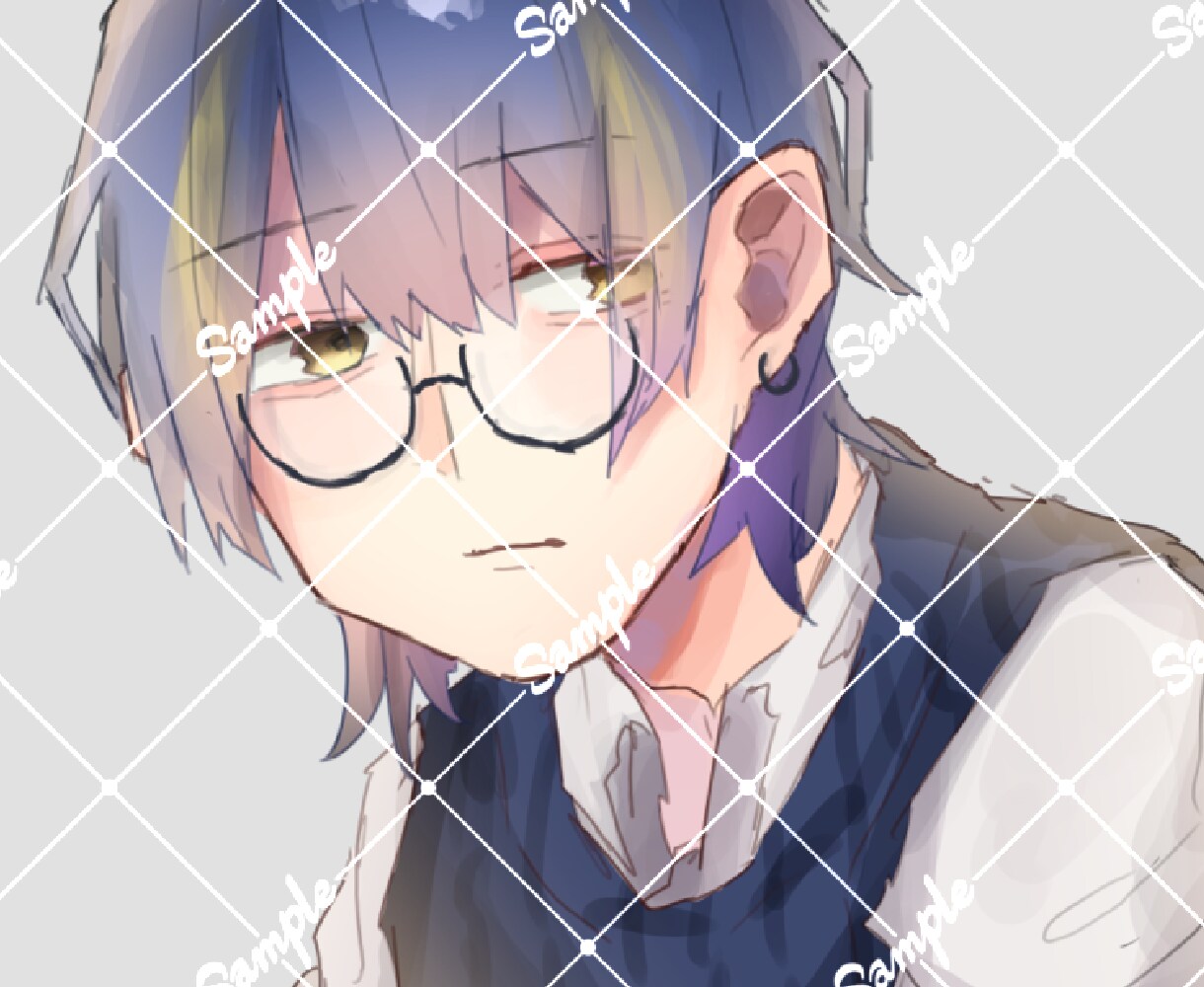 歌ってみた用サムネイル･動画イラスト描きます 原曲MVに寄せたイラストやオリジナル構図など安価で受けます！ イメージ5