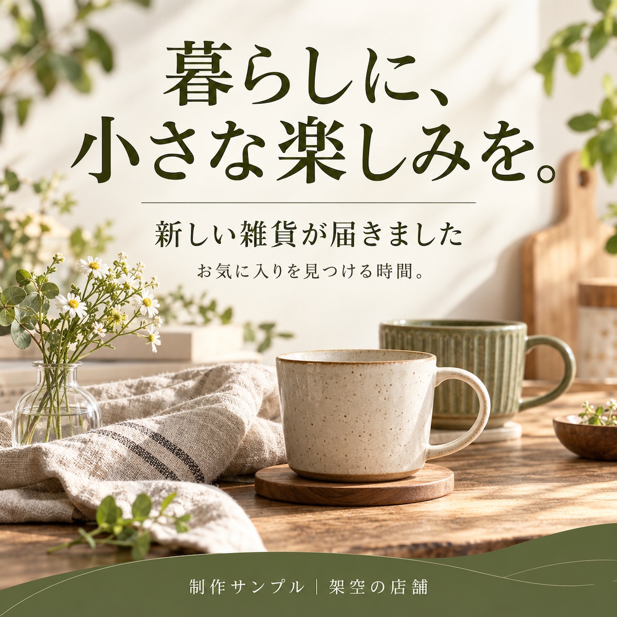 店舗向けSNS投稿画像と文章を制作します 商品紹介・告知をまとめて準備。毎月の継続制作も相談可能 イメージ8