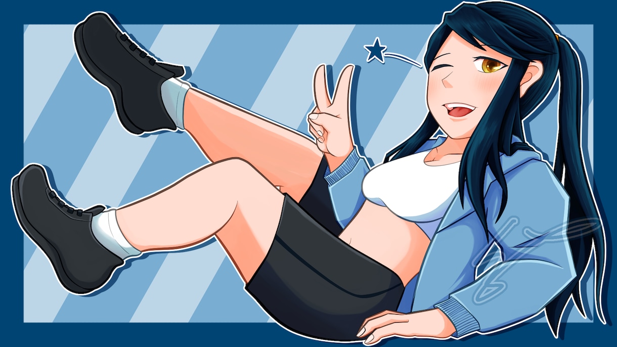 ご要望のイラストを描きます 線画のみ・モノクロ・フラットカラー・フルカラーも対応 イメージ3