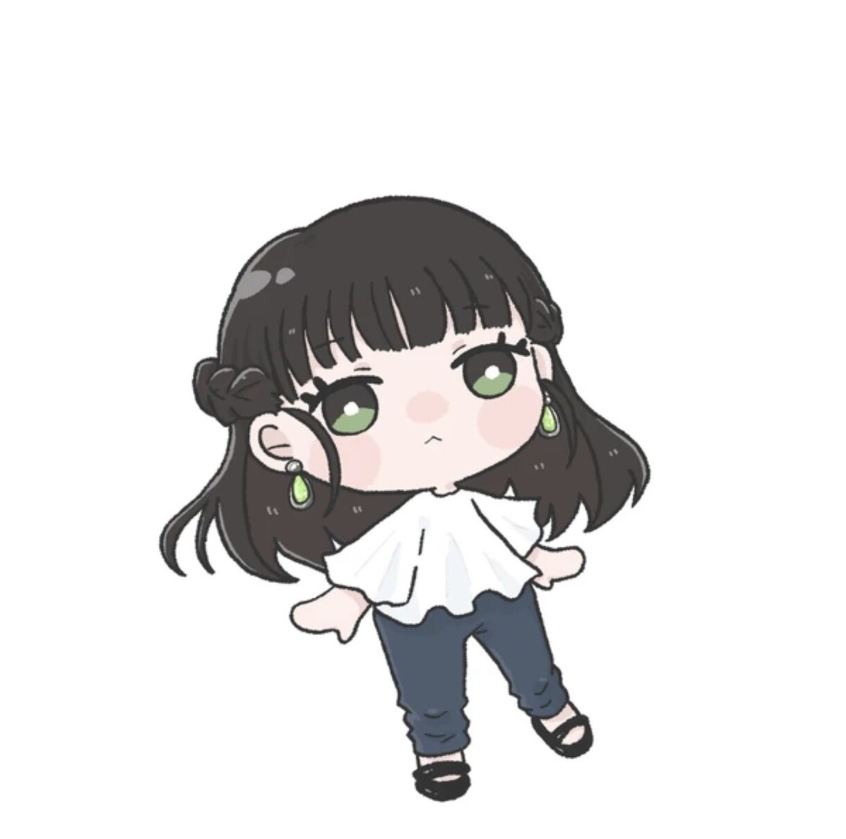 SNSやブログに使えるゆるかわイラスト描きます ゆるくて愛らしいデフォルメキャラであなたの活動を彩ります イメージ3