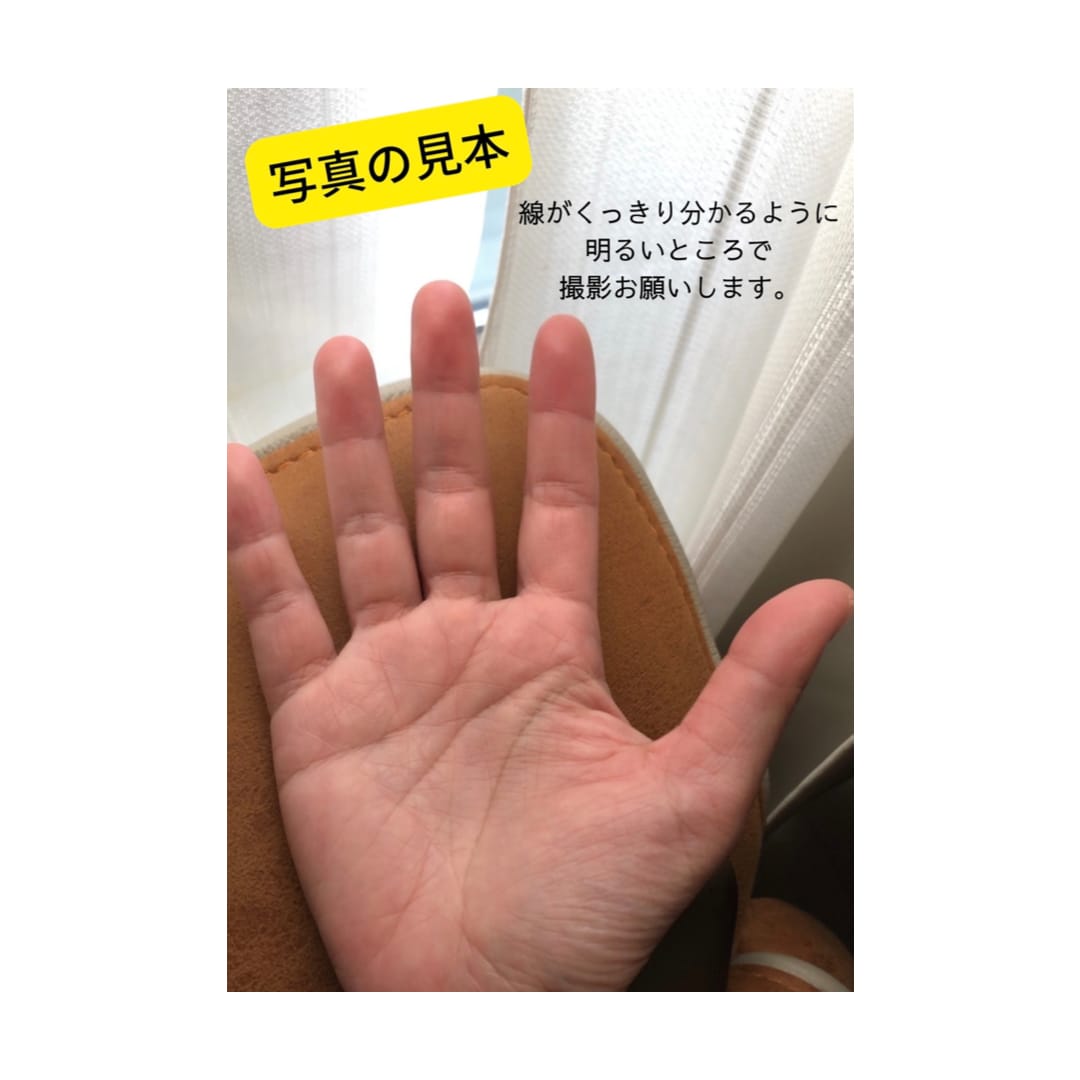 手のひら【手相】からあなたを見ます 手相をみれば性格がわかり性格を知れば悩み解決につながる！ イメージ2