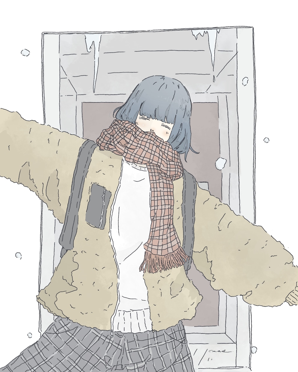 淡い感じのMVイラスト、アイコン描きます ジャケ写、Tシャツ、グッズなんかにもどうぞ！ イメージ3