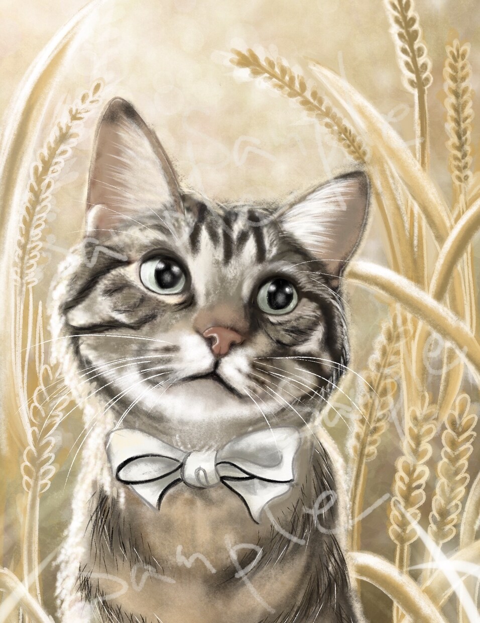 パステル画風にペットの似顔絵を可愛く描きます SNSアイコン、携帯待受、プレゼントなどに イメージ6