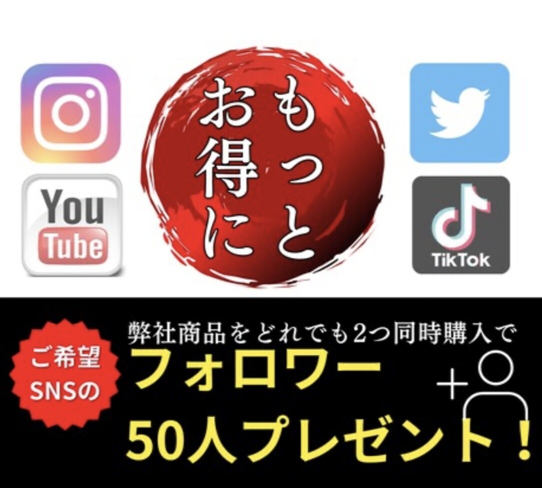 Instagram日本人女性フォロワーを増やします リニューアルスタート女性フォロワー"特別価格"50名様限定 イメージ2