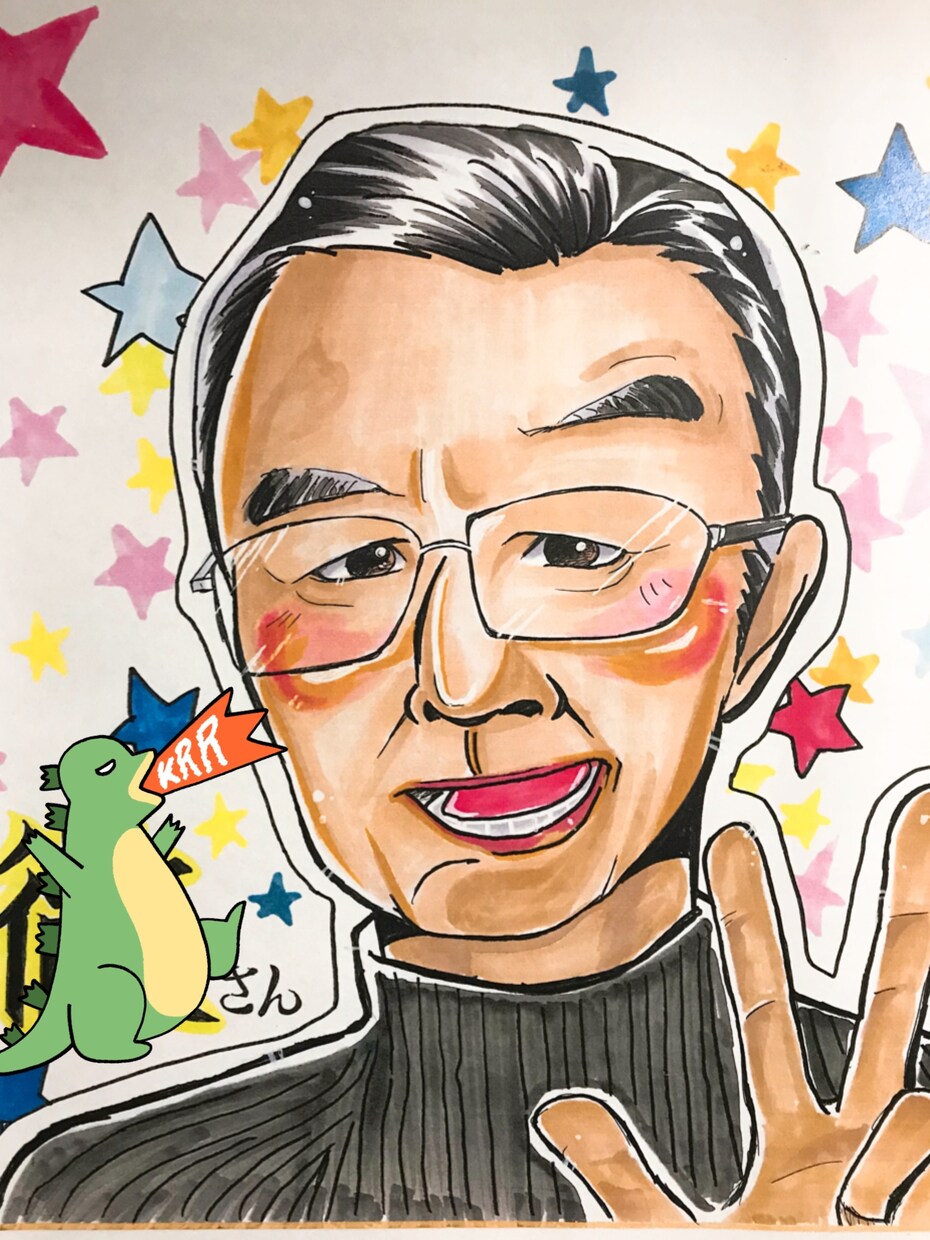 敬老の日のプレゼントに！似顔絵描きます 似顔絵で笑顔をプレゼントしませんか？ イメージ3