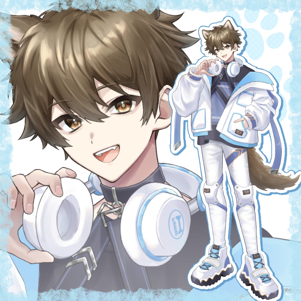 配信/Vtuber向け立ち絵を制作します 活動映えするキャラクターデザインをご提案！(男女OK) イメージ1