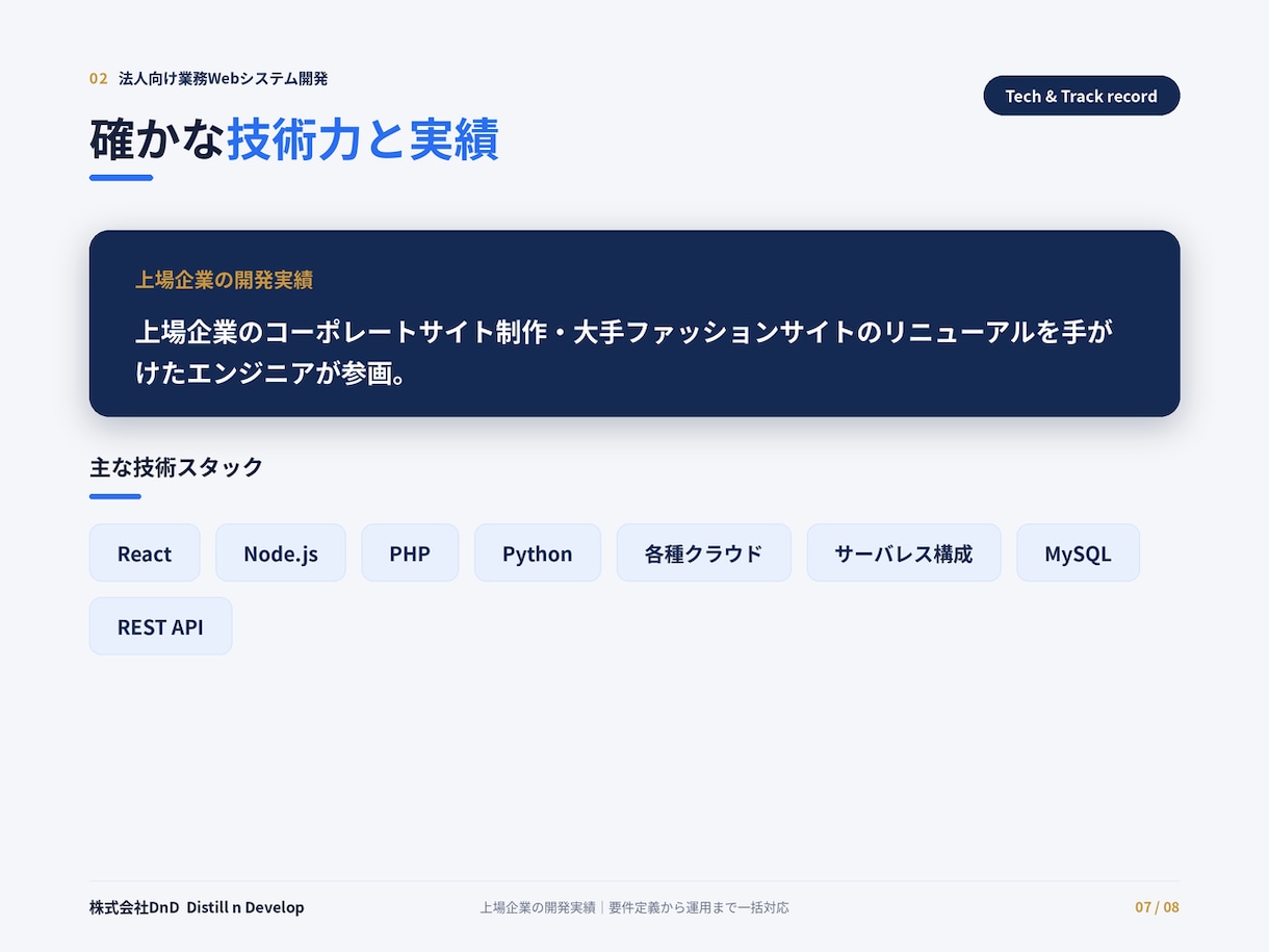 法人向け業務Webシステムを開発します 請求・在庫・勤怠・社内ツール/運用保守まで一括対応 イメージ7