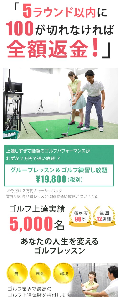 あなたのビジネスを加速させるLPを制作します 【先着10名様限定】今だけ30,000円でLP制作　早い者勝 イメージ1