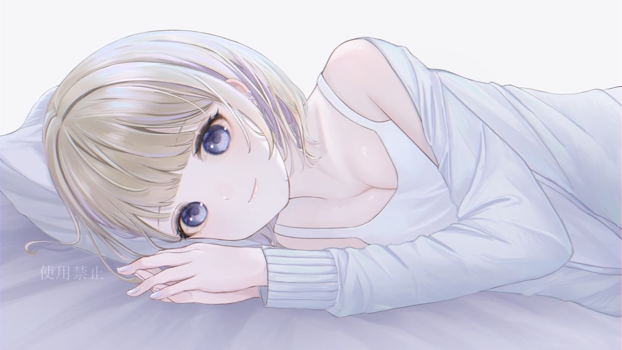 歌ってみた・オリジナル曲の一枚絵イラスト描きます かわいいキラキラした絵柄で描きます！レイヤー分け可能！ イメージ4