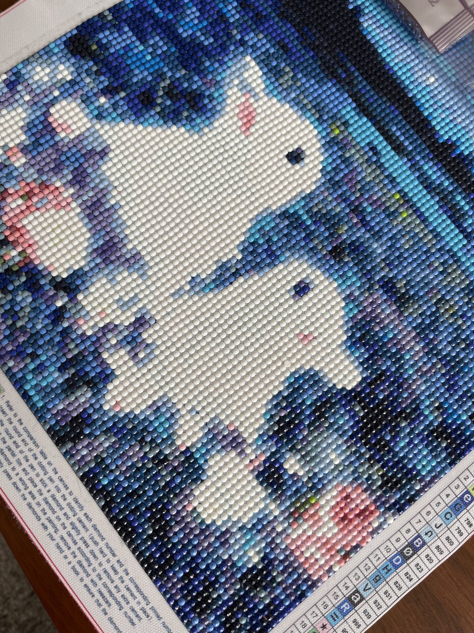 パズルとダイヤモンドアートの制作代行を行います パズル、ダイヤモンドアートを完成に近づけます！ イメージ2