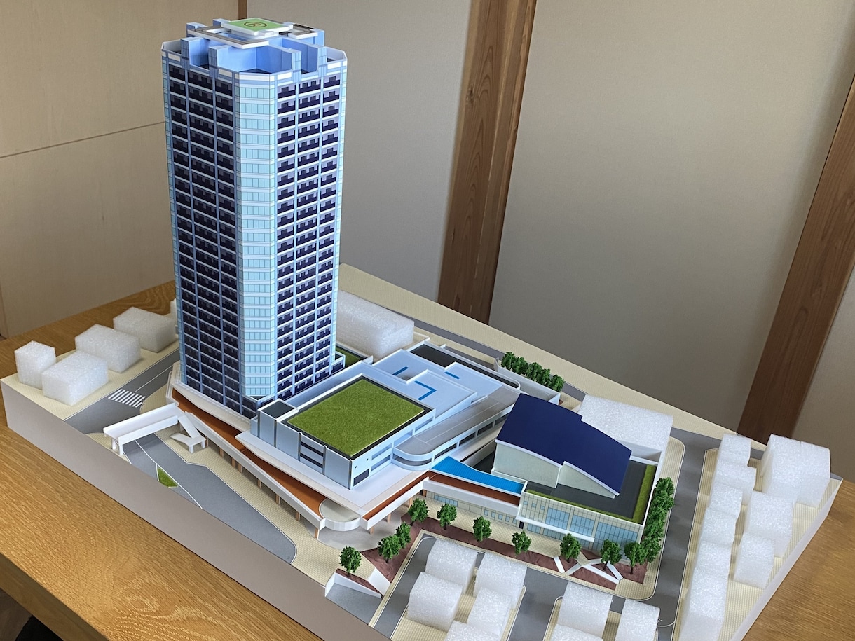 建築模型を製作します 個人住宅から大型建築物までお任せください！⭐︎送料込み⭐︎ イメージ1