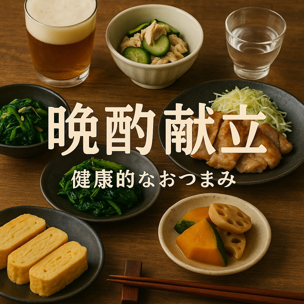 3日分or1週間分のおつまみ献立を作成します 元栄養士が作るおつまみ献立屋さん イメージ2