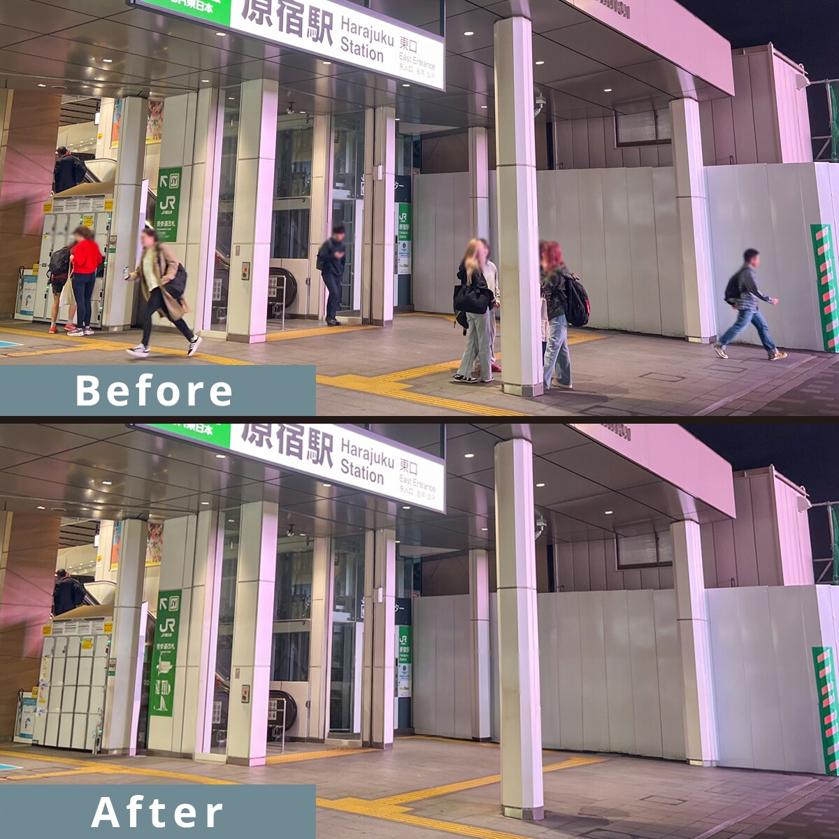 人物レタッチ＆背景加工 / 自然で丁寧に仕上げます 肌補正・パーツ調整・背景加工など丁寧で違和感のない仕上がりに イメージ8