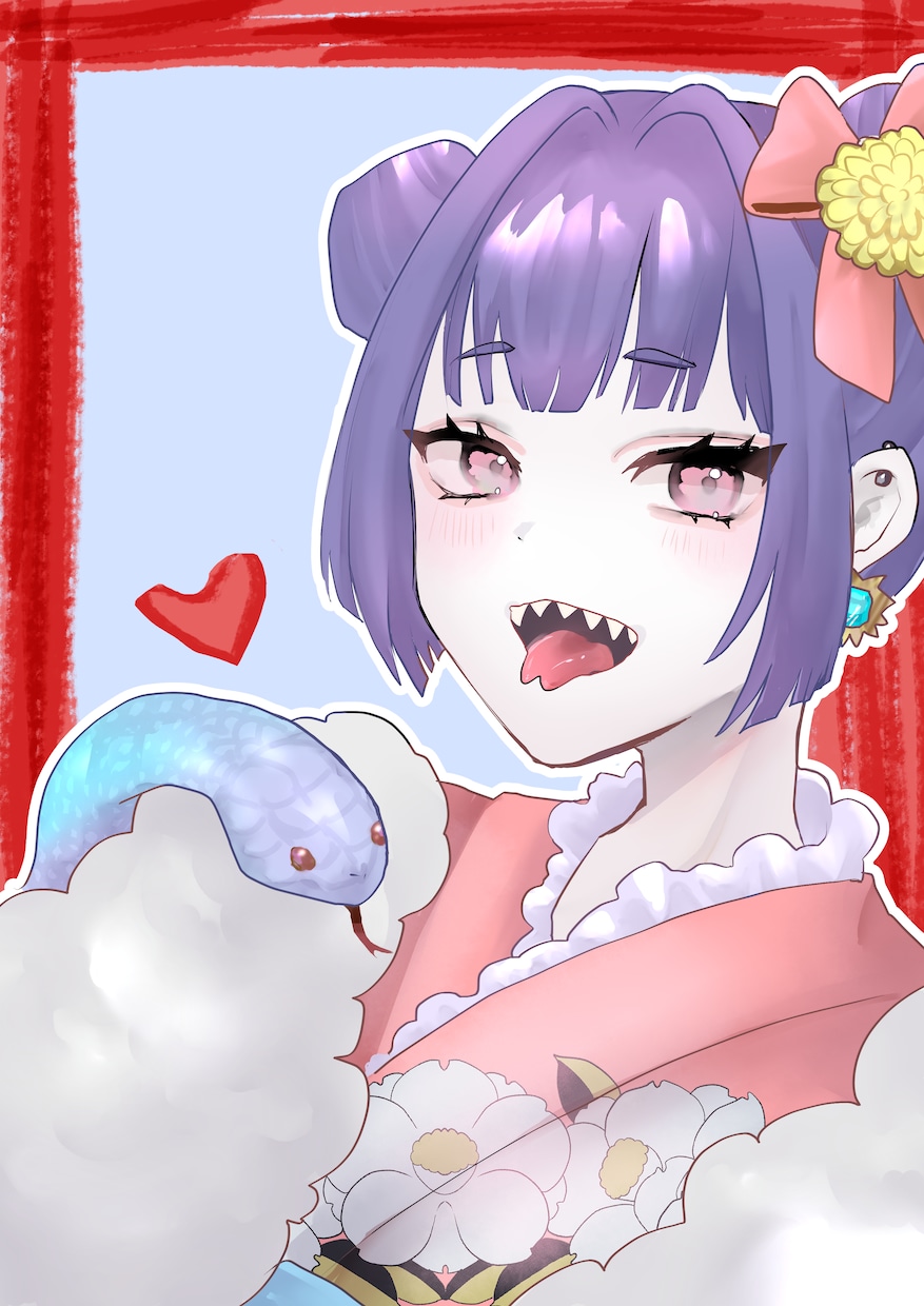商用利用込み！最短３日で！かわいいイラスト描きます アイコン、サムネ用や立ち絵、１枚絵に使えるイラスト！ イメージ2