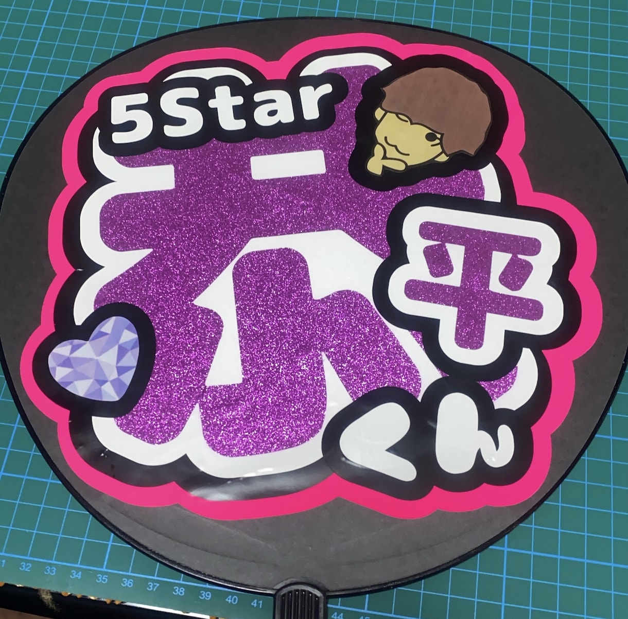 オリジナルうちわや応援ボード作成します オリジナルの物を作って、応援して盛り上がろう イメージ3